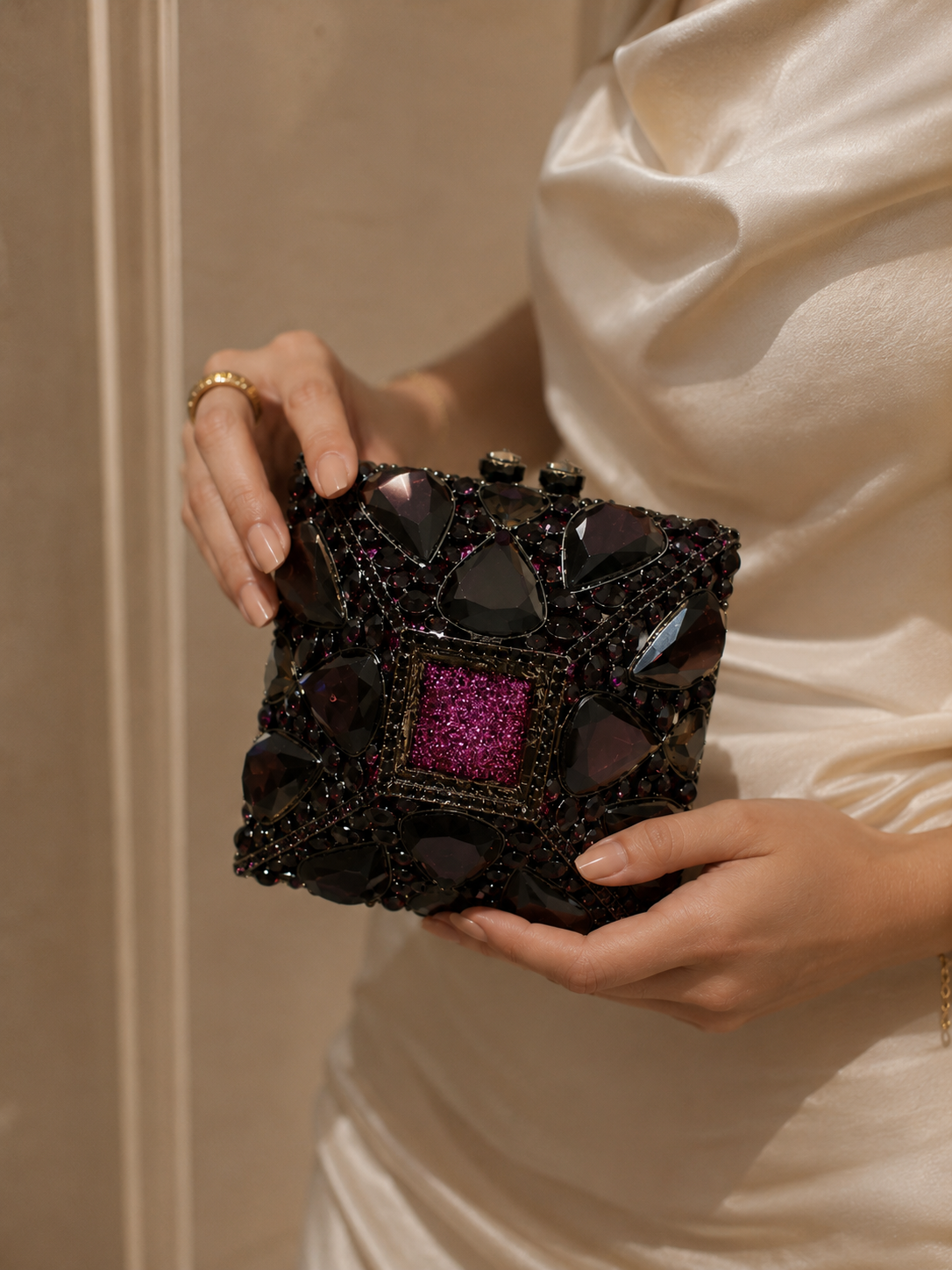 Jewel Crystal Clutch