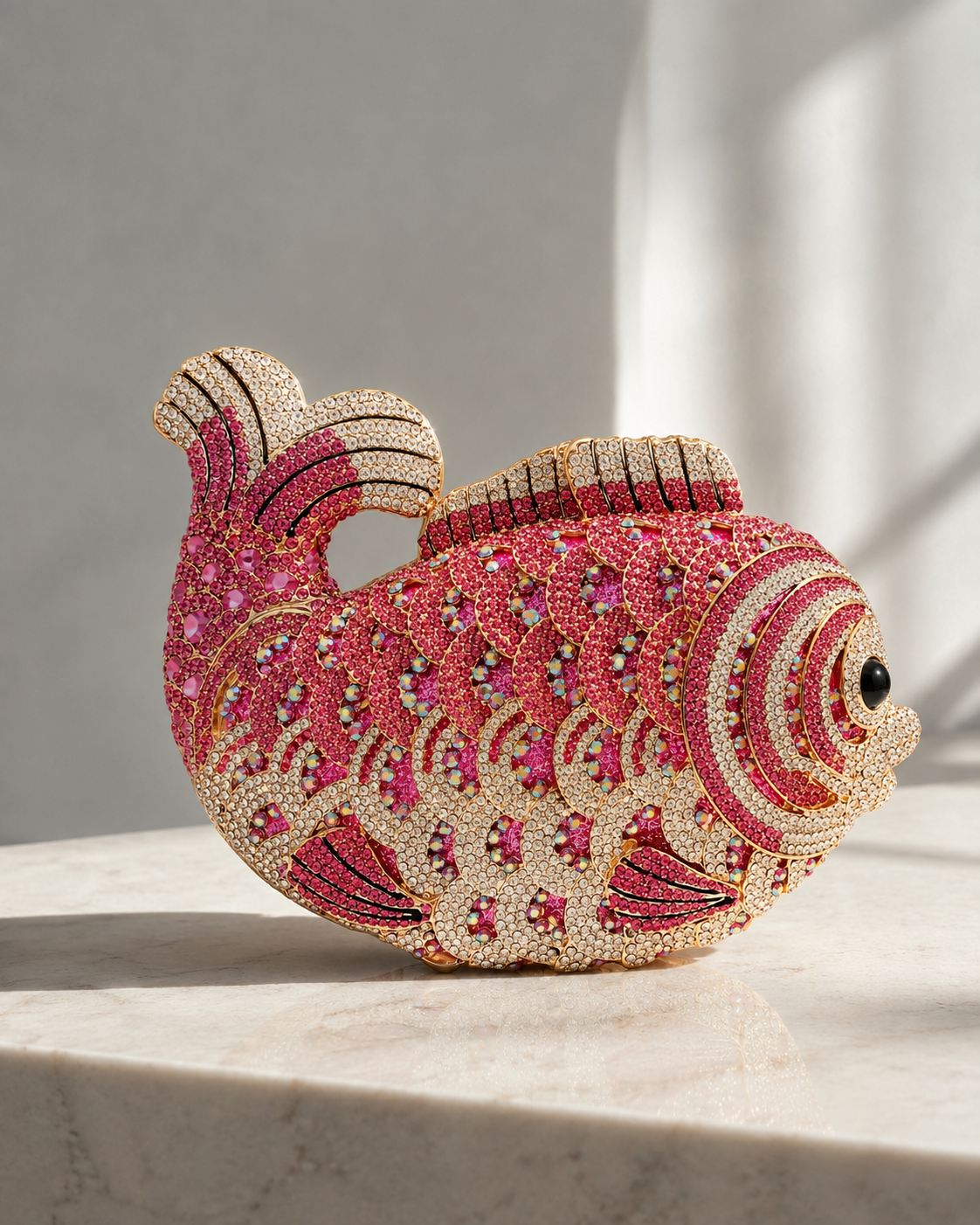 Fish Crystal Clutch