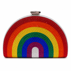 Rainbow Crystal Clutch