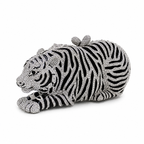 Tiger Crystal Clutch