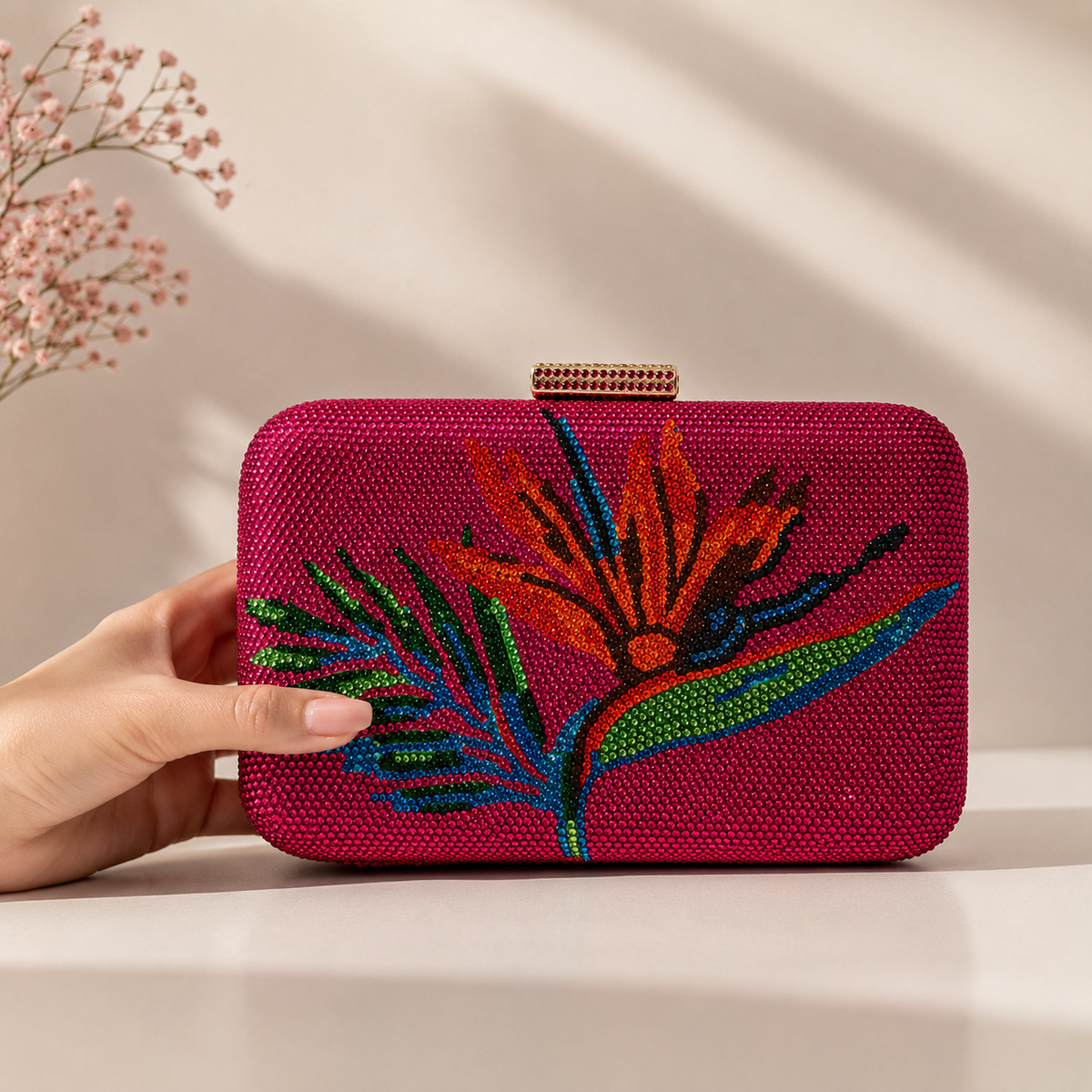 Isla Crystal Clutch