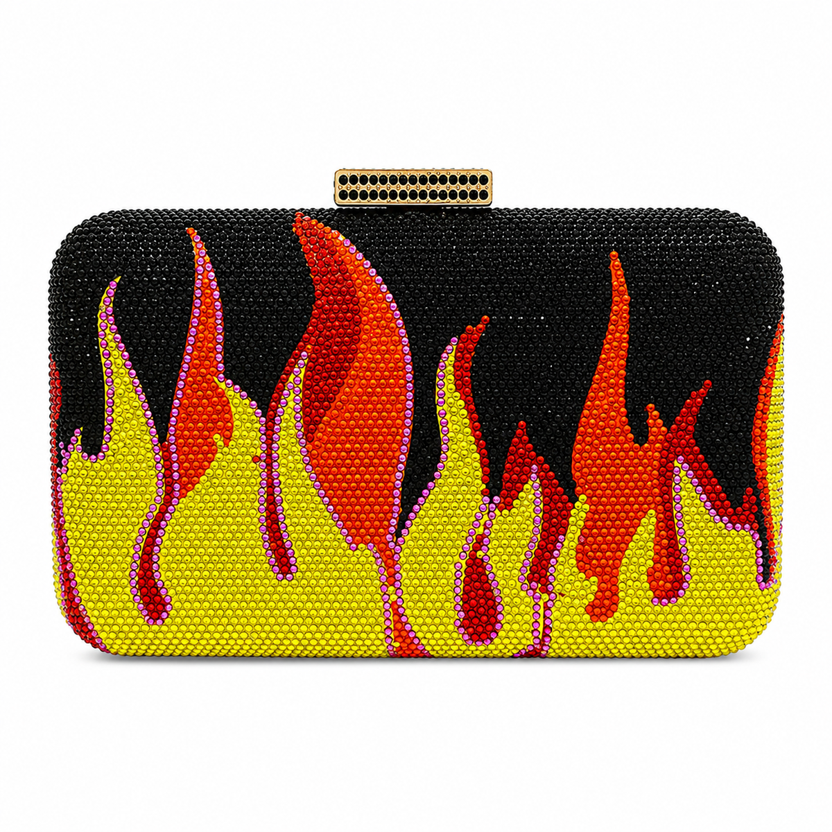 Blaze Crystal Clutch