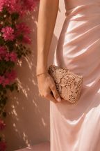 Arora Bloom Crystal Clutch