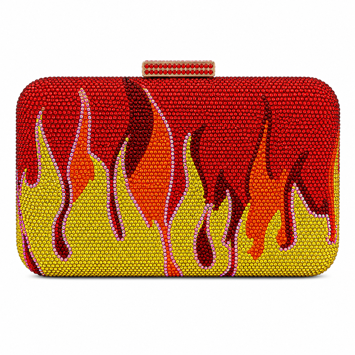 Blaze Crystal Clutch