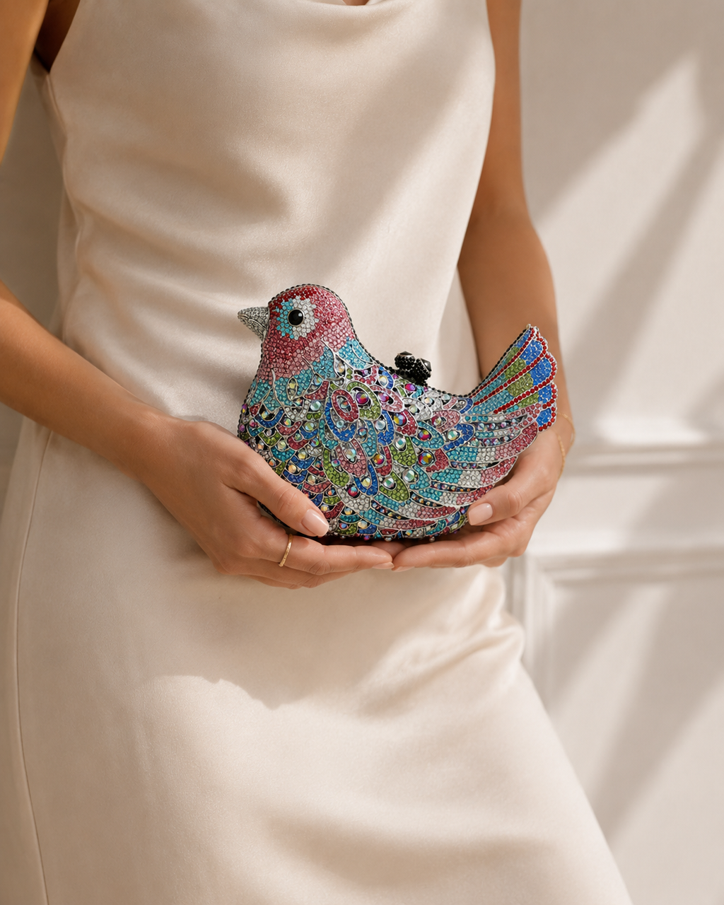Songbird Crystal Clutch