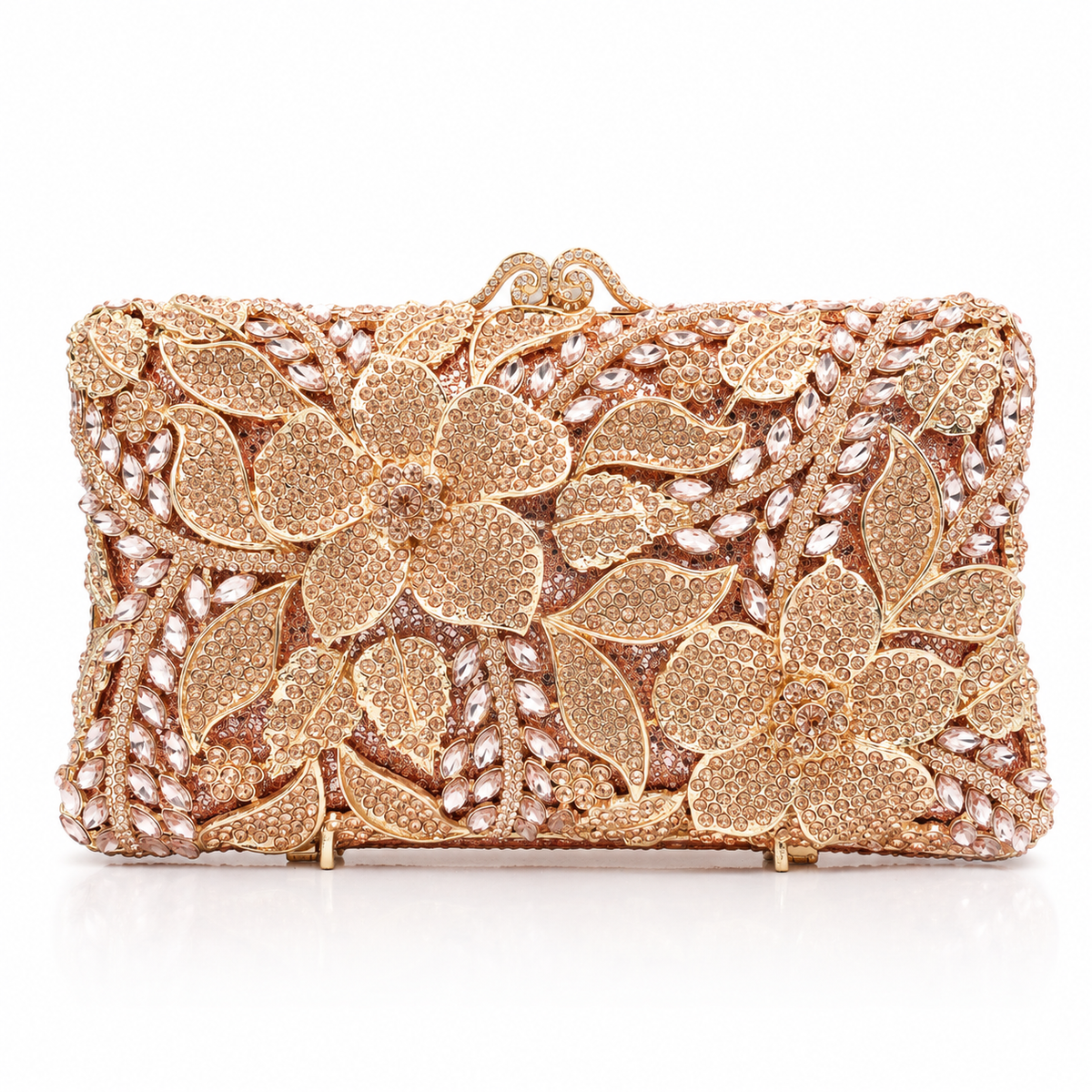 Arora Bloom Crystal Clutch