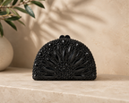 Onyx Crystal Clutch