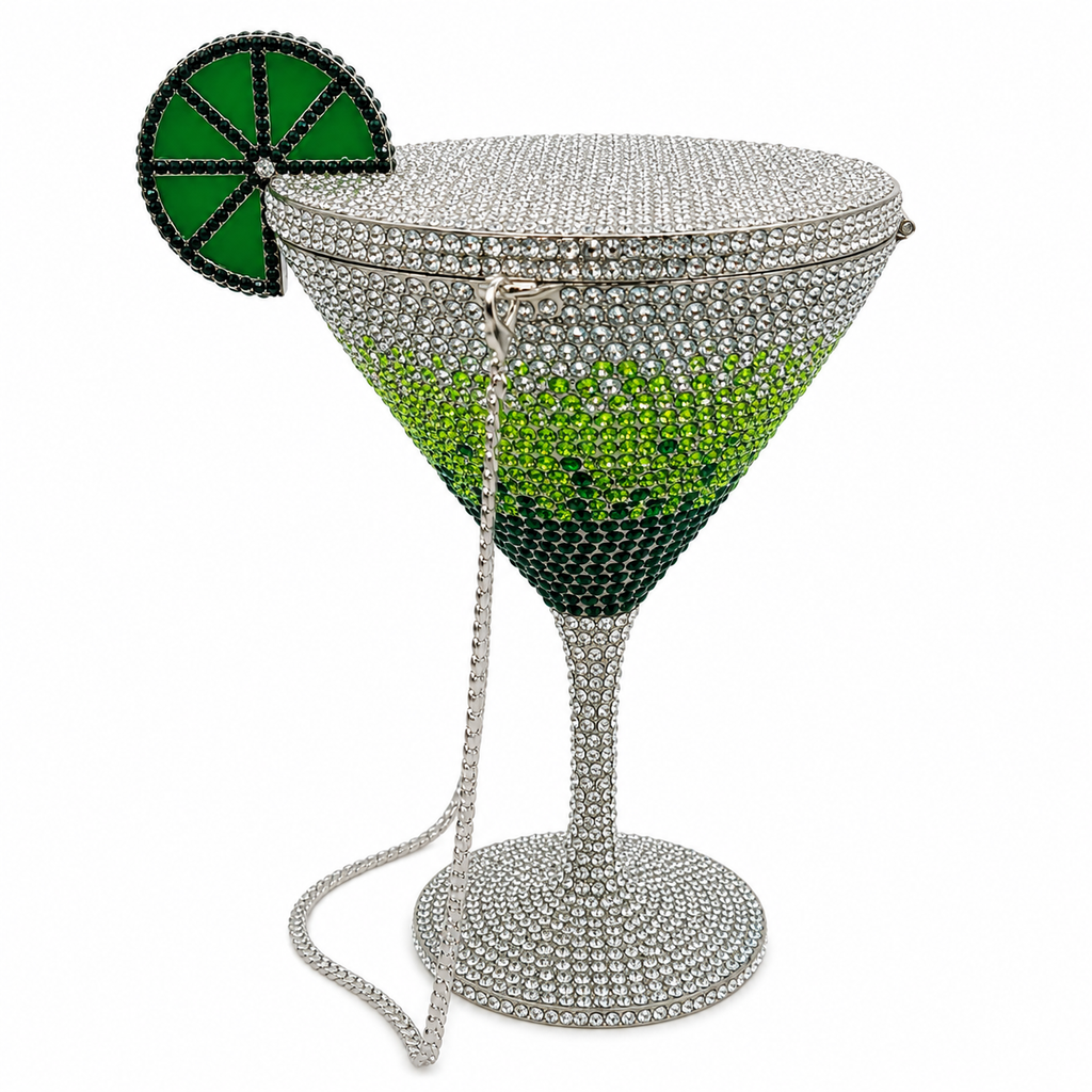 Martini Crystal Clutch