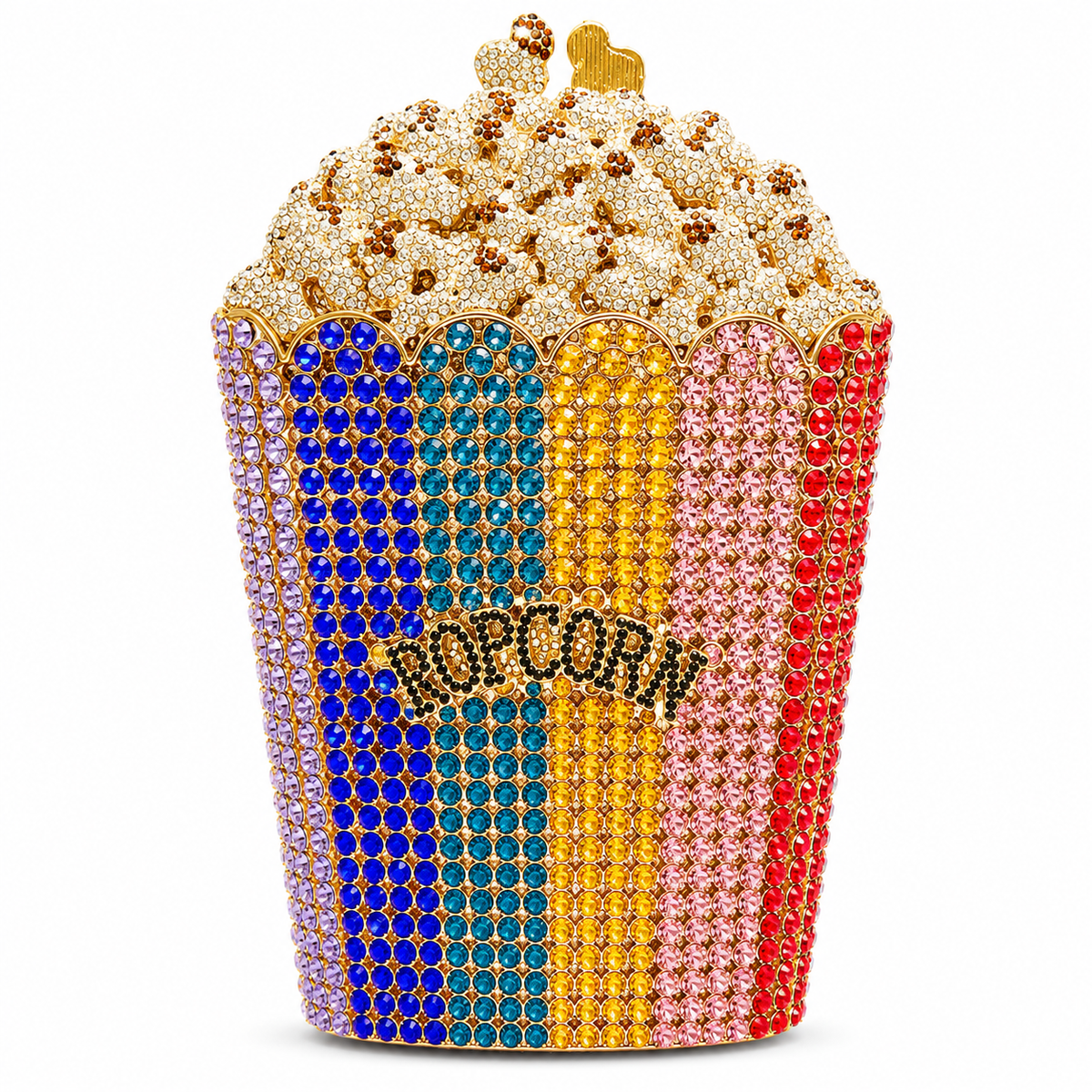 Popcorn Crystal Clutch