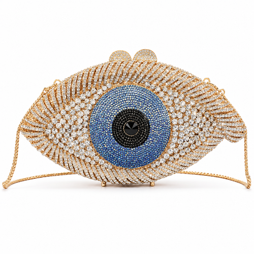 Eye Crystal Clutch