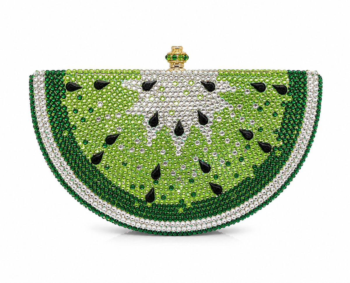Watermelon Crystal Clutch