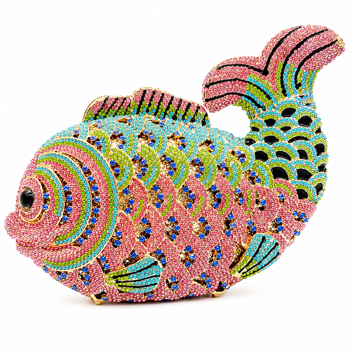 Fish Crystal Clutch