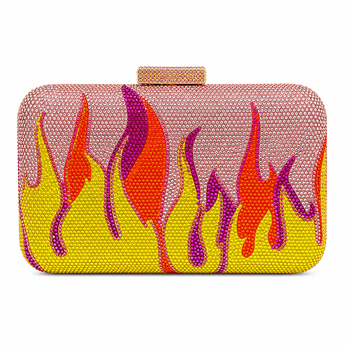 Blaze Crystal Clutch
