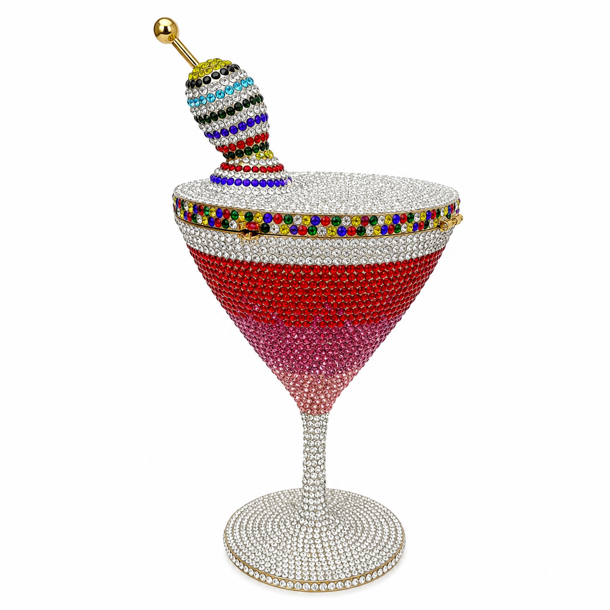 Martini Crystal Clutch