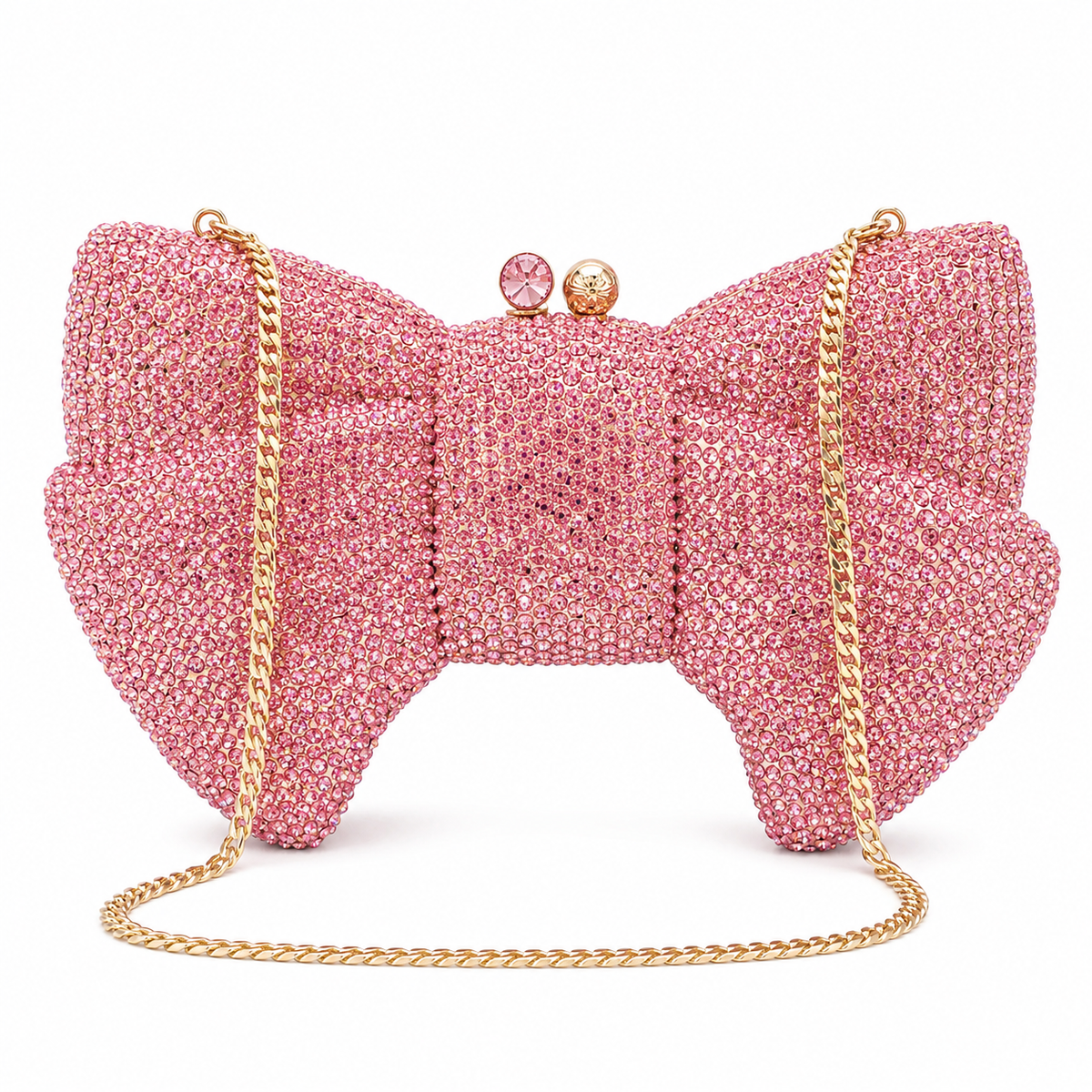 Bow Crystal Clutch