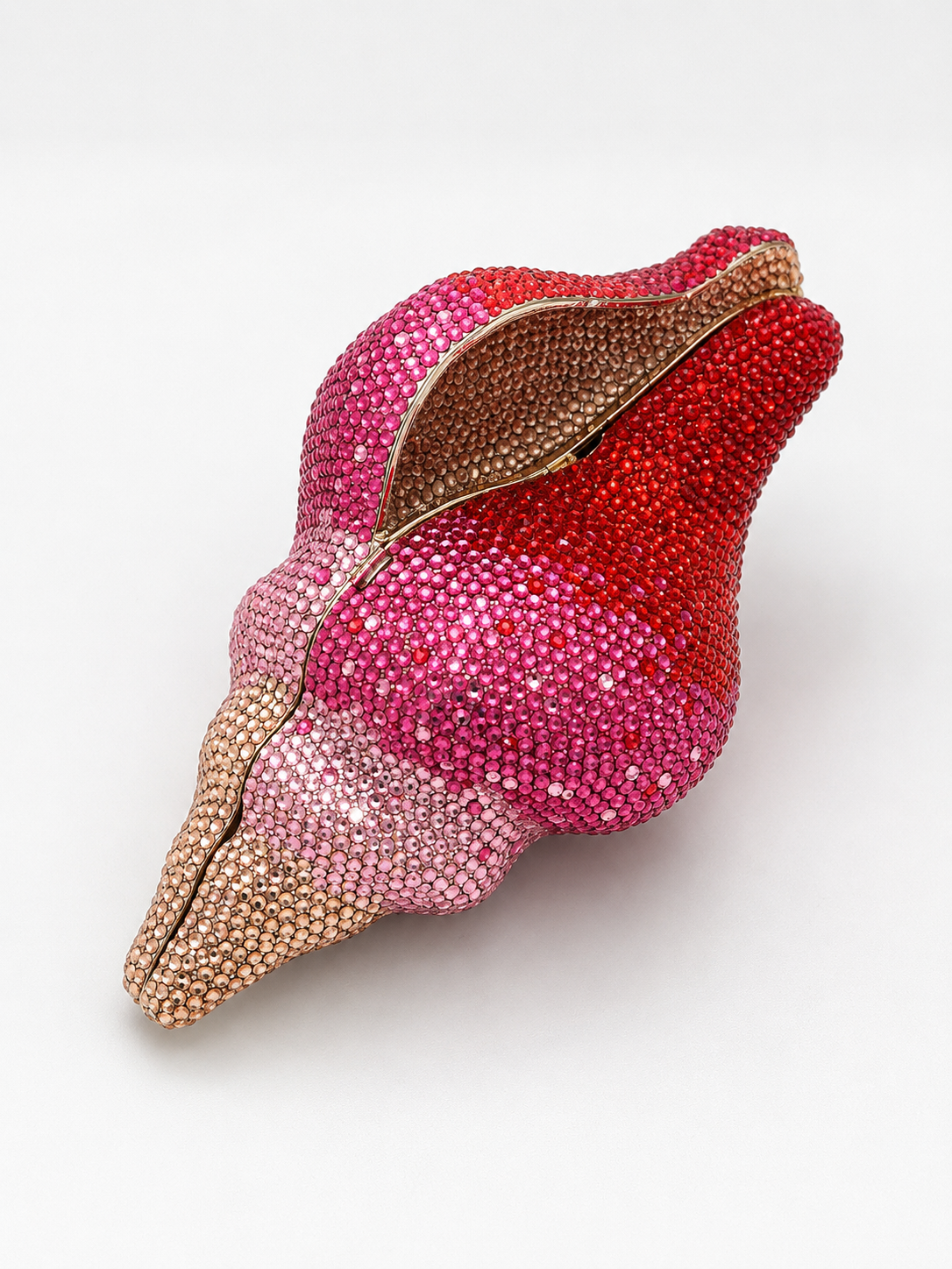 Seashell Crystal Clutch