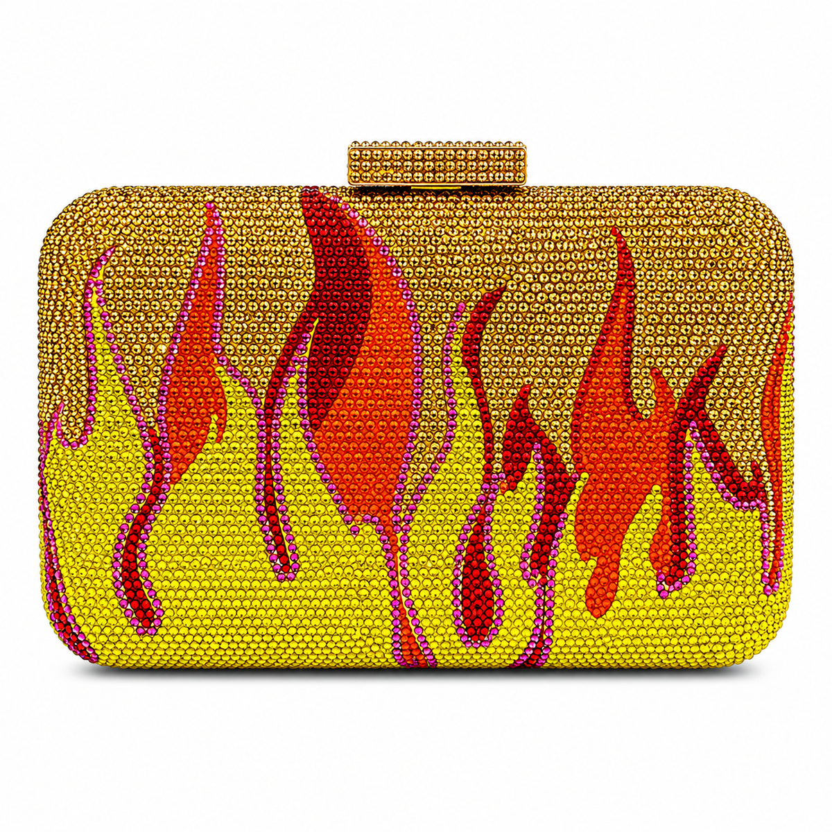 Blaze Crystal Clutch