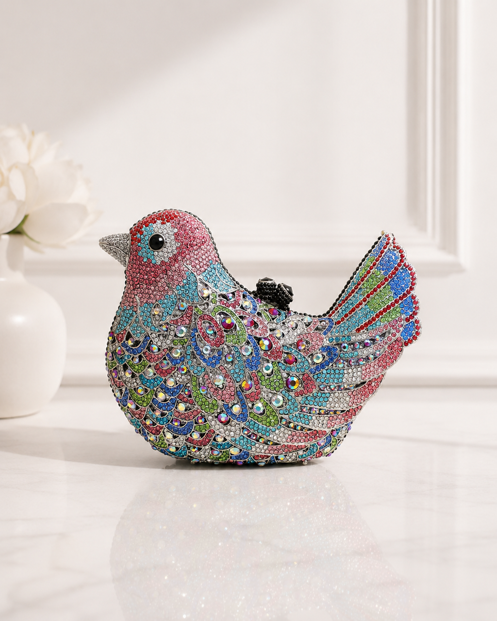 Songbird Crystal Clutch