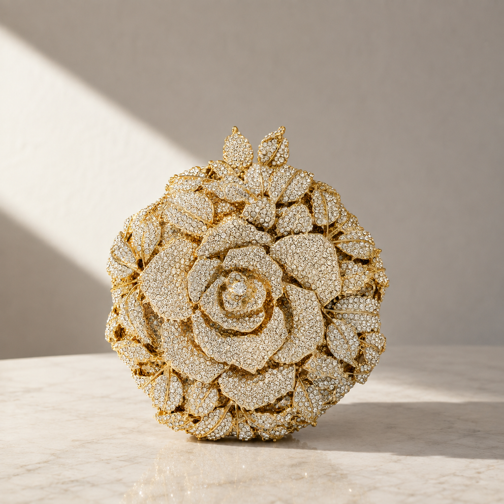 Enchanted Rose Clutch