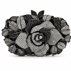 Imperial Rose Crystal Clutch