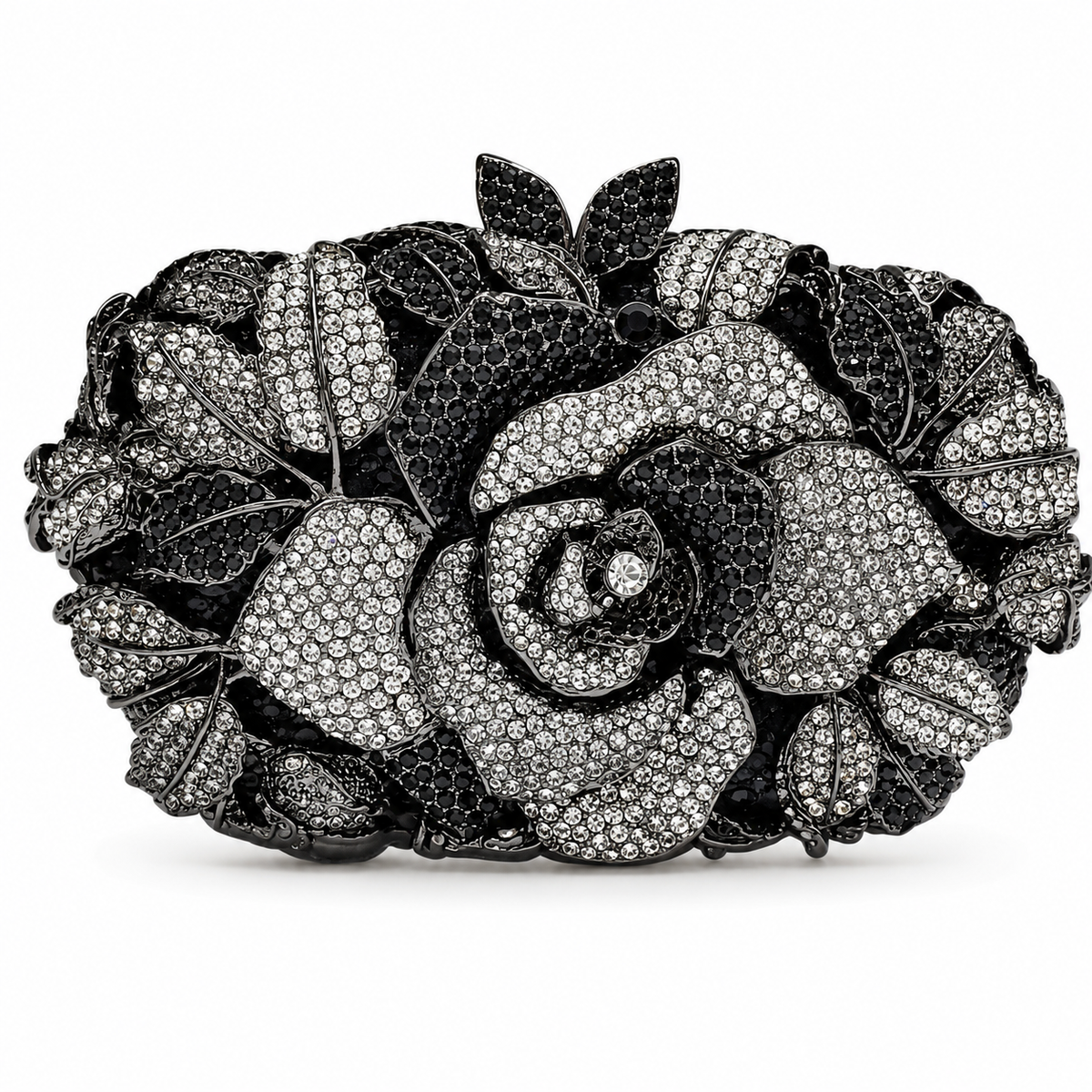 Imperial Rose Crystal Clutch