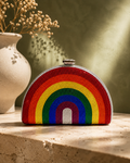 Rainbow Crystal Clutch