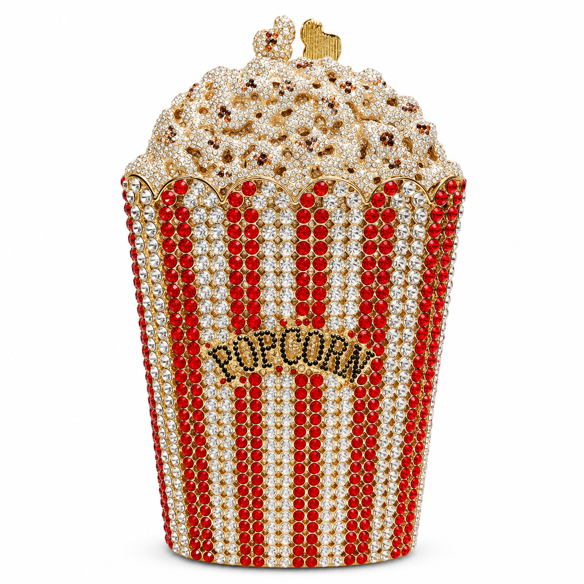 Popcorn Crystal Clutch