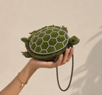 Turtle Crystal Clutch