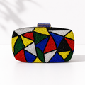 Kaleidoscope Crystal Clutch