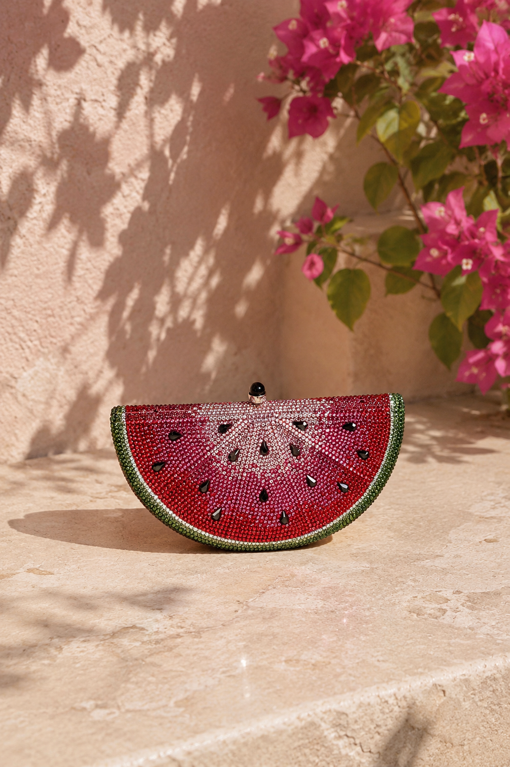 Watermelon Crystal Clutch