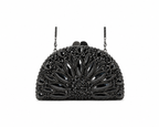 Onyx Crystal Clutch