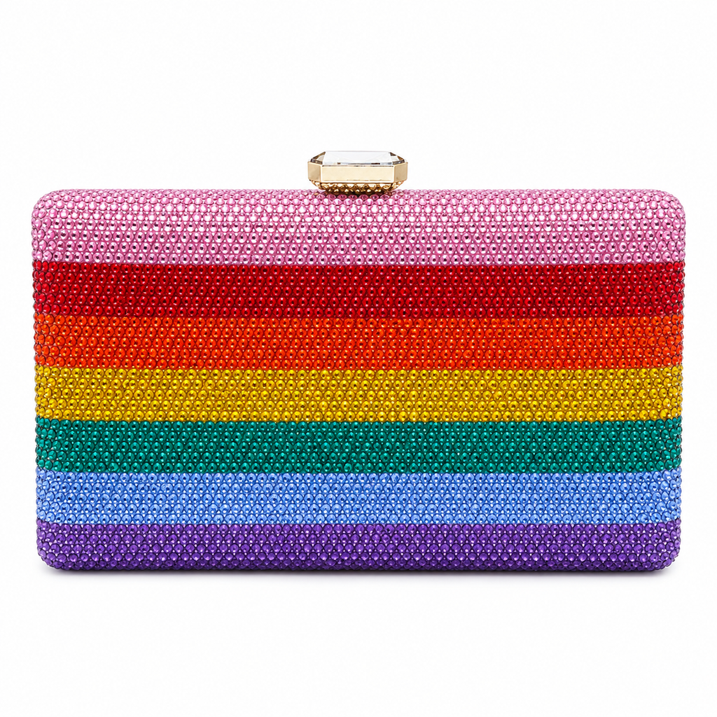 Lumina Crystal Clutch