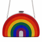 Rainbow Crystal Clutch