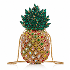 Pineapple Crystal Clutch