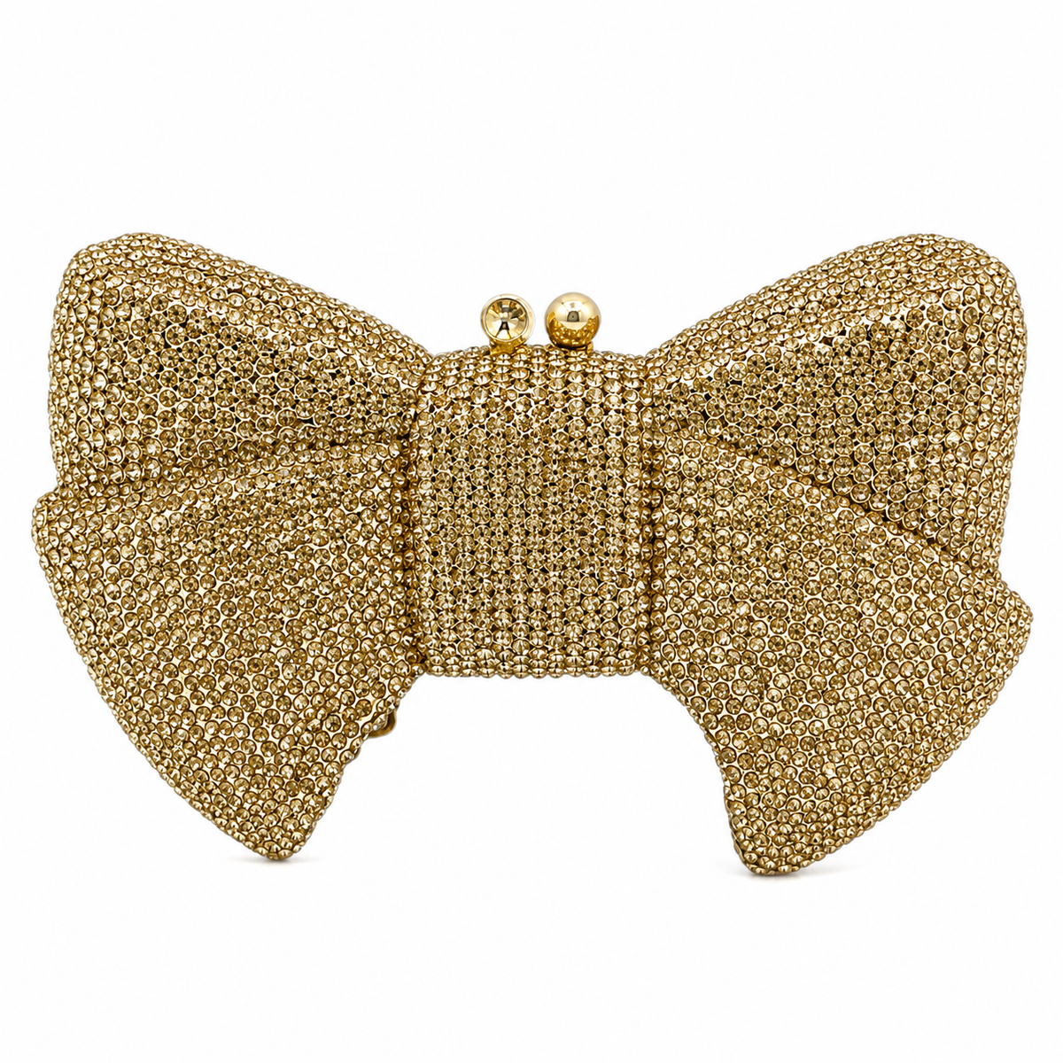 Bow Crystal Clutch