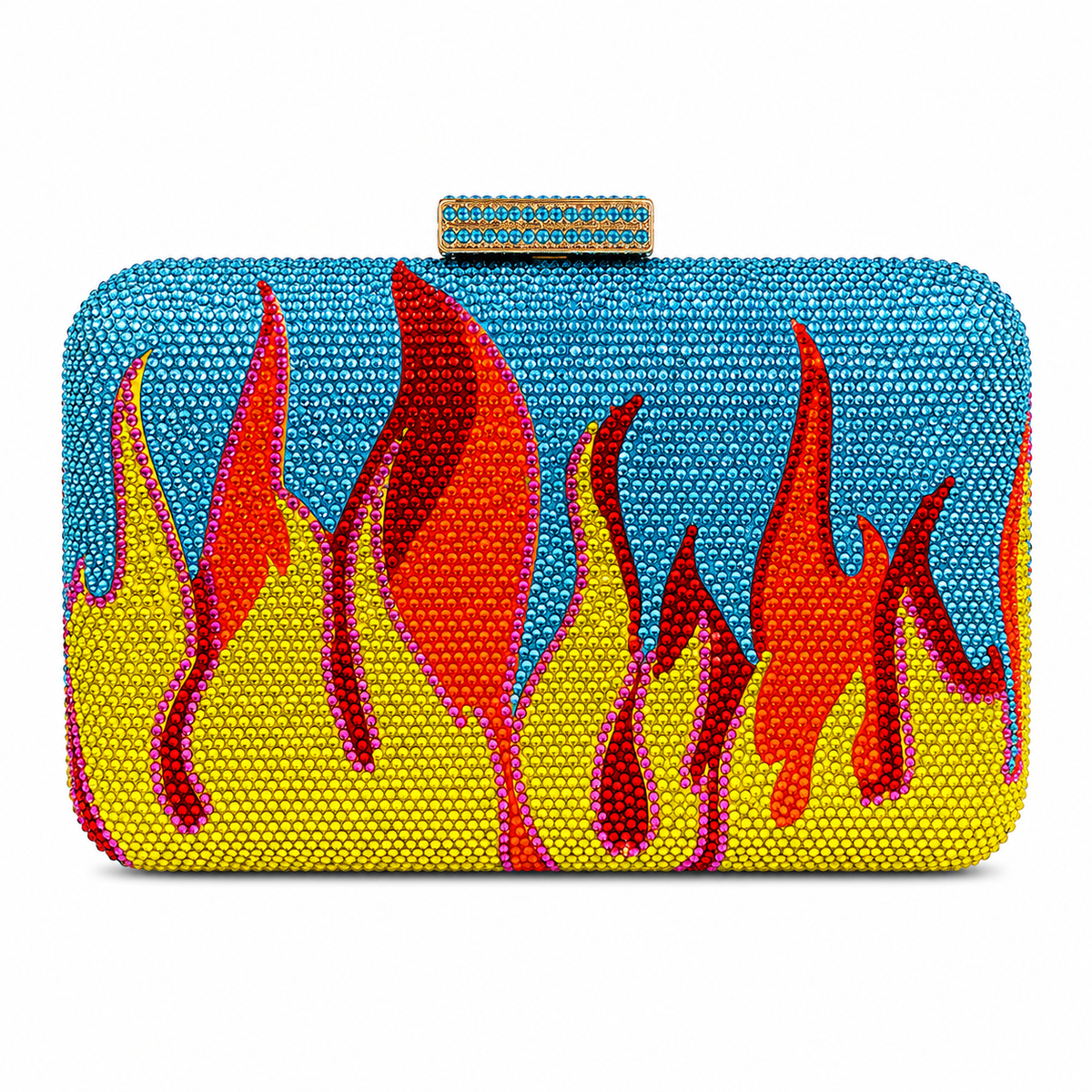Blaze Crystal Clutch