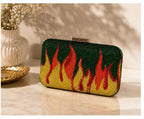 Blaze Crystal Clutch