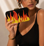 Blaze Crystal Clutch