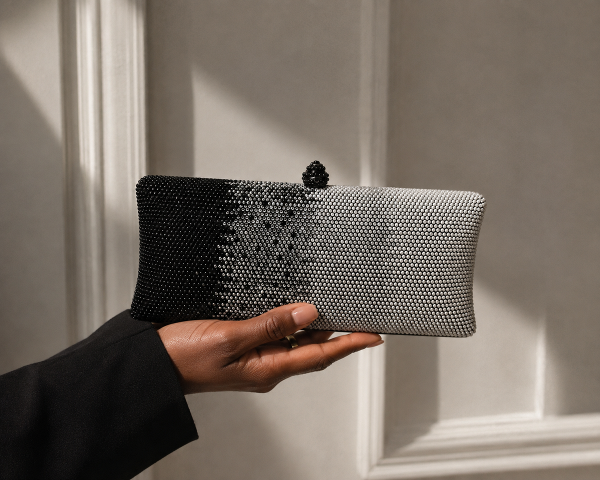 Aurelie Crystal Clutch