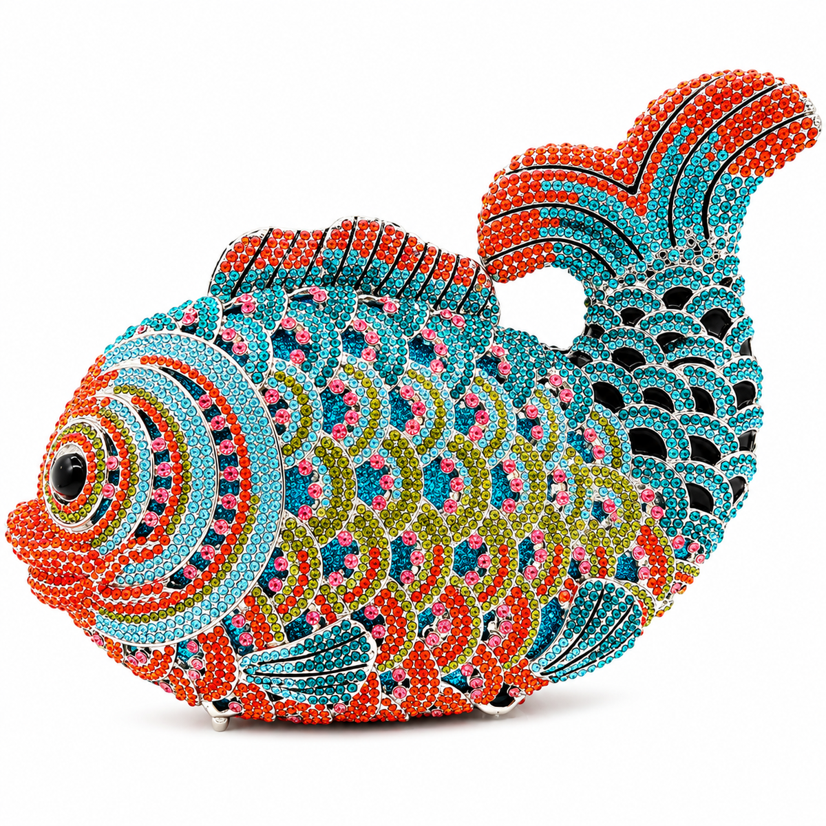 Fish Crystal Clutch