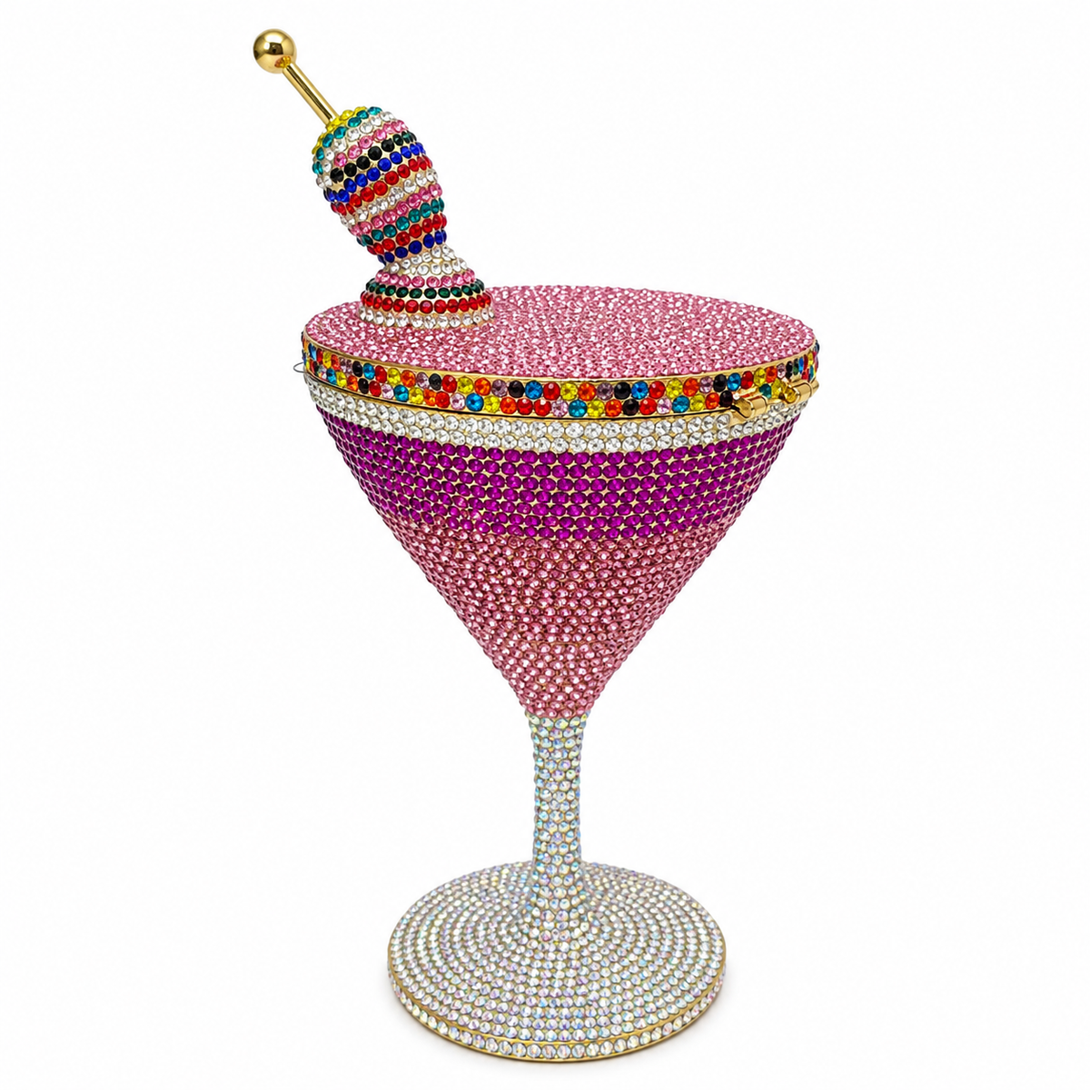 Martini Crystal Clutch