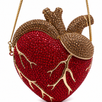 Heart Crystal Clutch