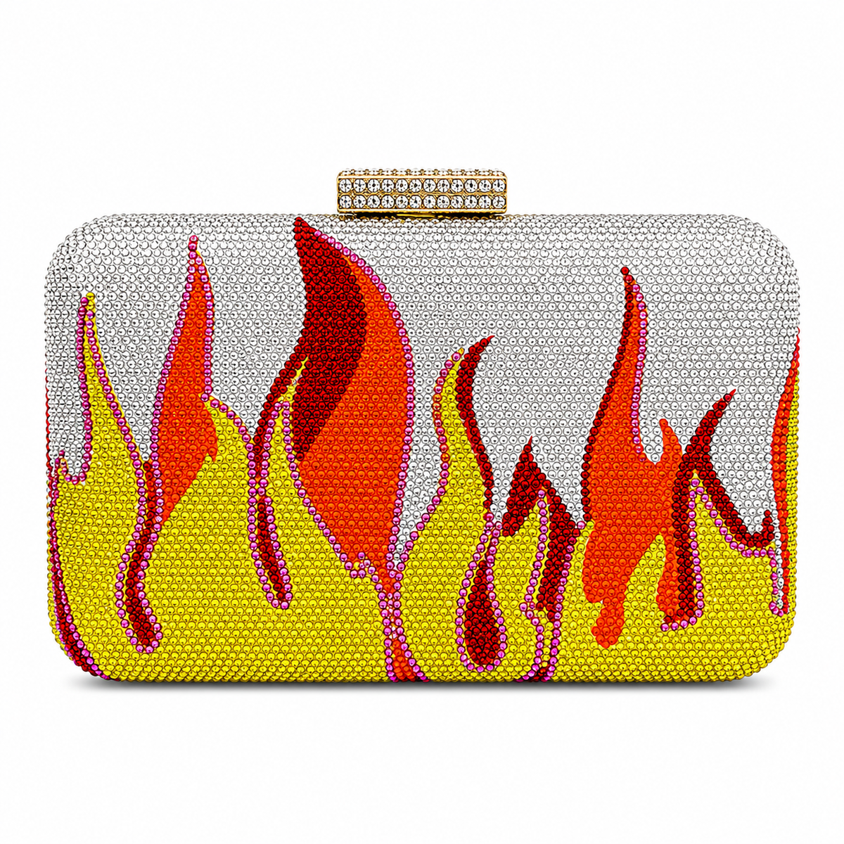 Blaze Crystal Clutch