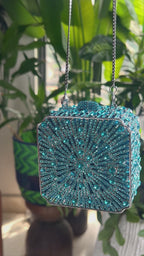 Camellia Crystal Clutch